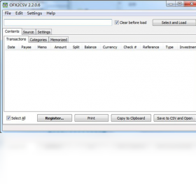 OFX2CSV2026 ��������ת���������н�ͼ