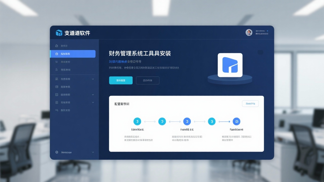 小老板财务管理 安装教程 界面