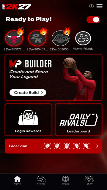 NBA 2K HQ2K�ٷ�����APPv1.1.3 ��׿�����н�ͼ