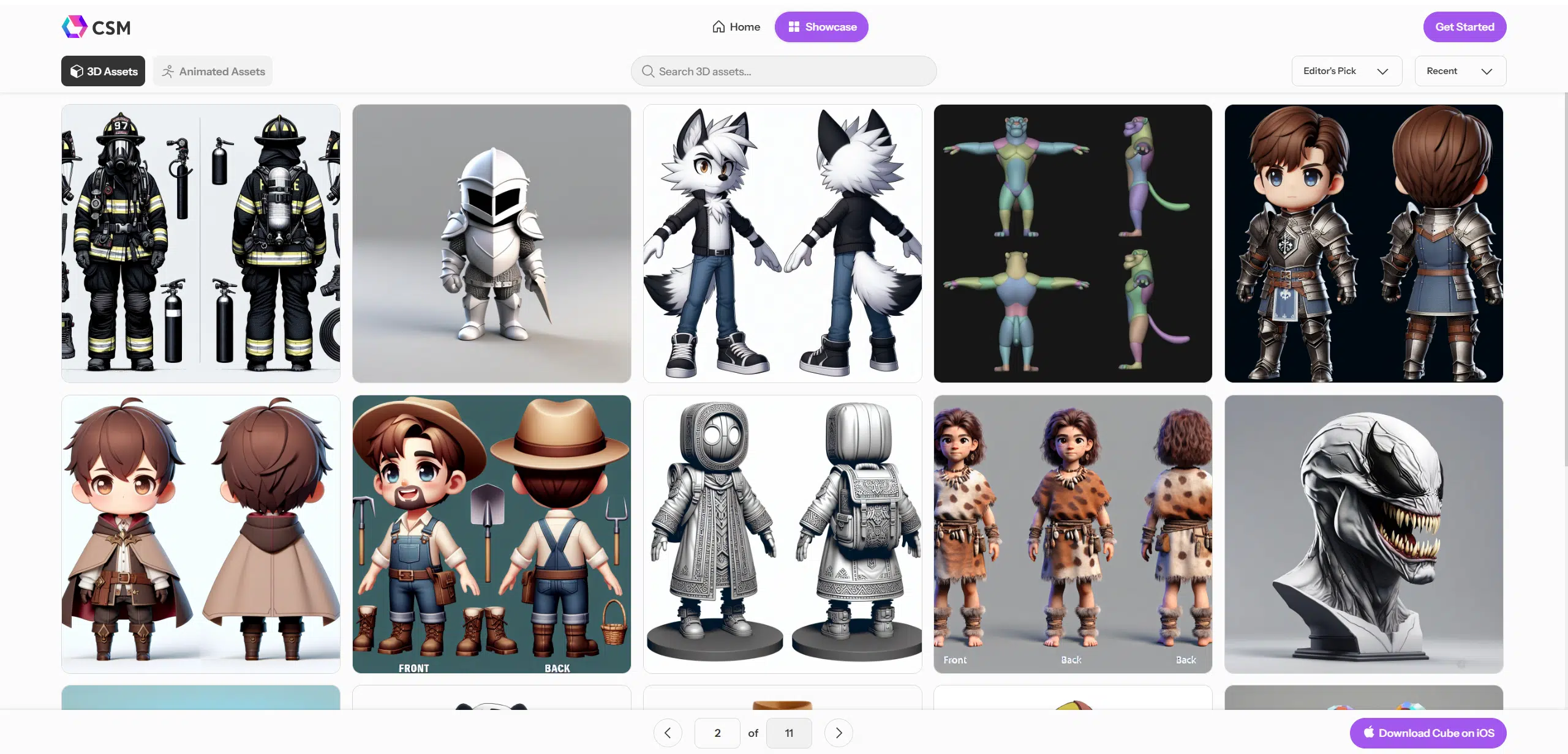 AI 3D建模-3D模型设计图