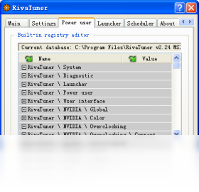 Riva Tuner��ʽ�� v7.3.5 �Կ���Ƶ��У���н�ͼ