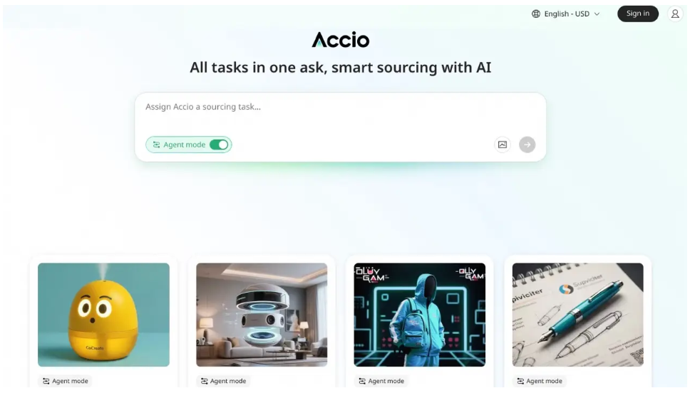 Accio-��С��ҵ����ر���AI�Ŷ�