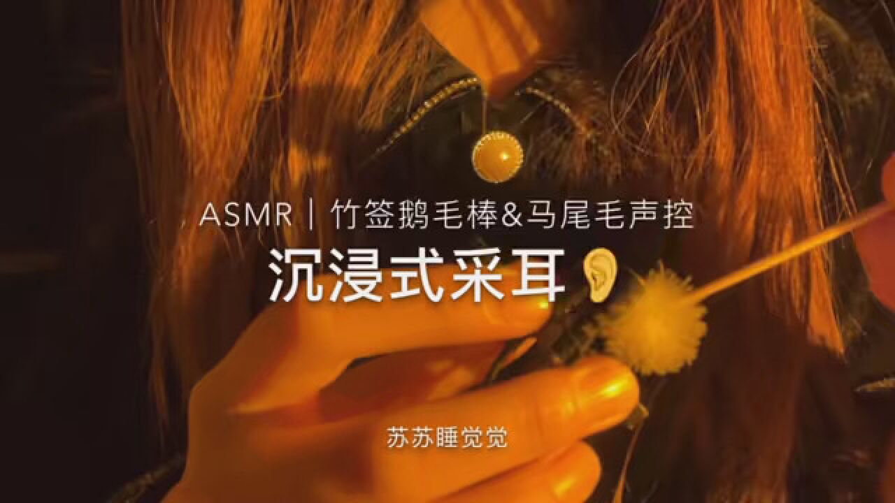 ASMR助眠 放松 睡眠 轻语 触发音 手势助眠