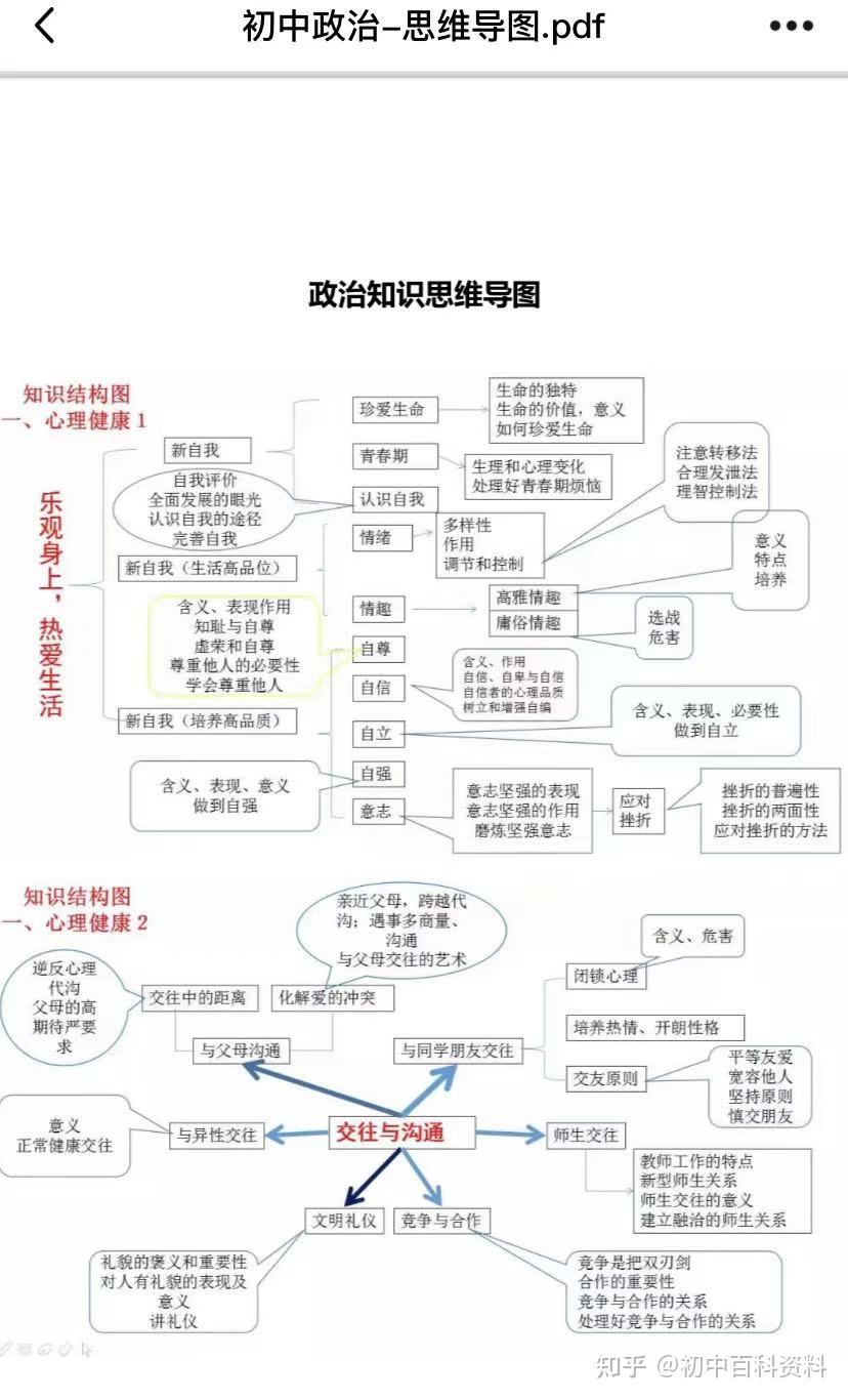 中考政治通 中考政治 复习备考
