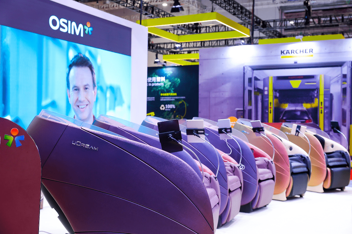 OSIM 健康管理 智能按摩 个性化体验