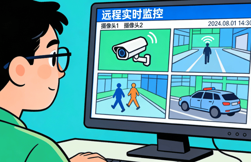 监控管家 远程监控 实时查看 安全守护