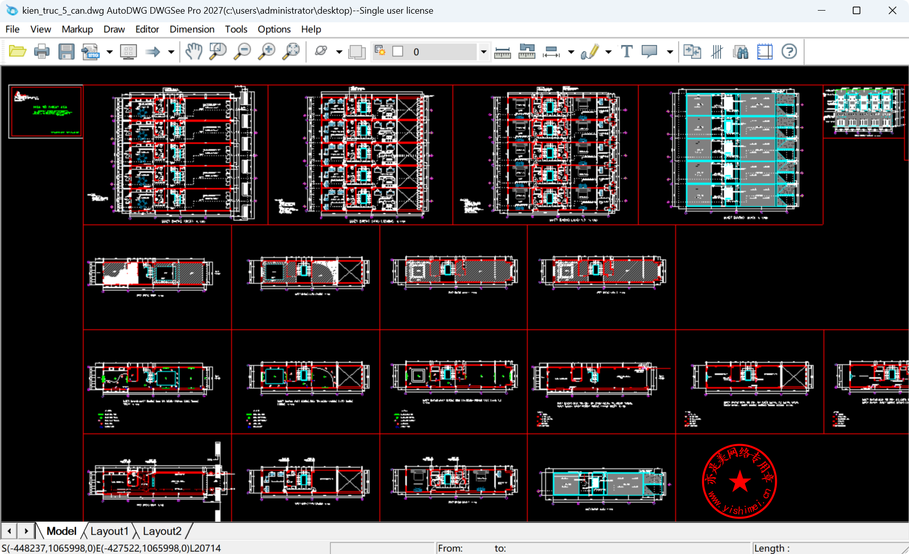 Auto cad ͼֽ�������� ��Ч�鿴