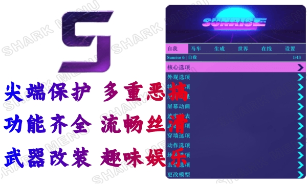 Synrise 功能界面 安卓版