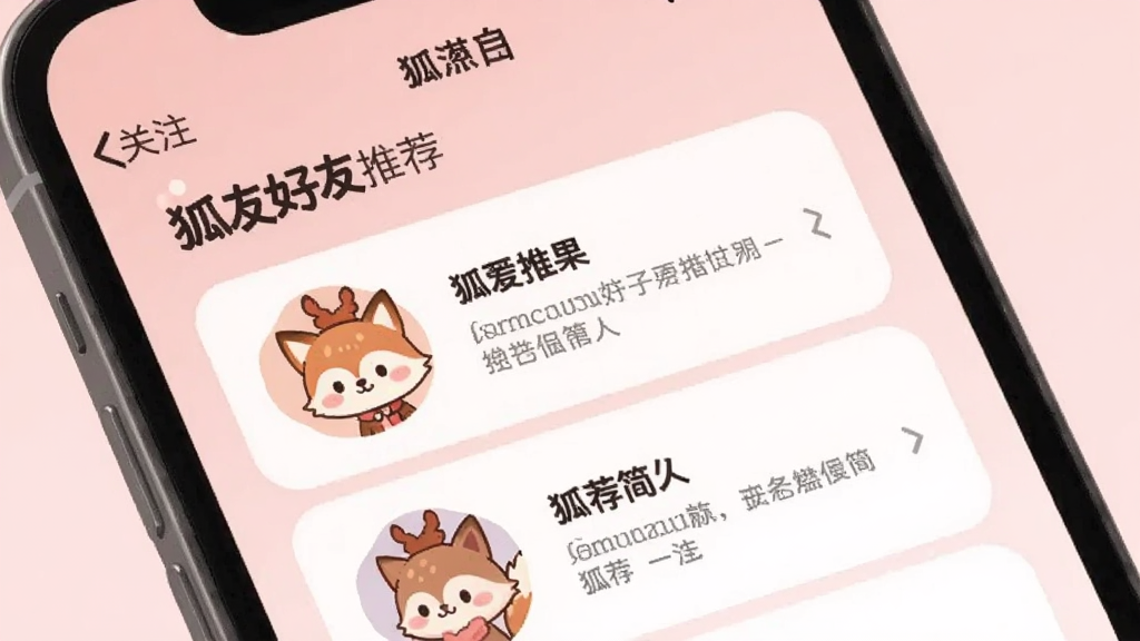 ���Ѻ����Ƽ����棬չʾ�Ƽ��û�ͷ��ͼ�飬����Ϊ��ͷ�ɫ���ֻ���Ļ��ʾ����ע��ҳ�棬�����ܰ�ɰ������ʸɾ����޶���Ԫ��