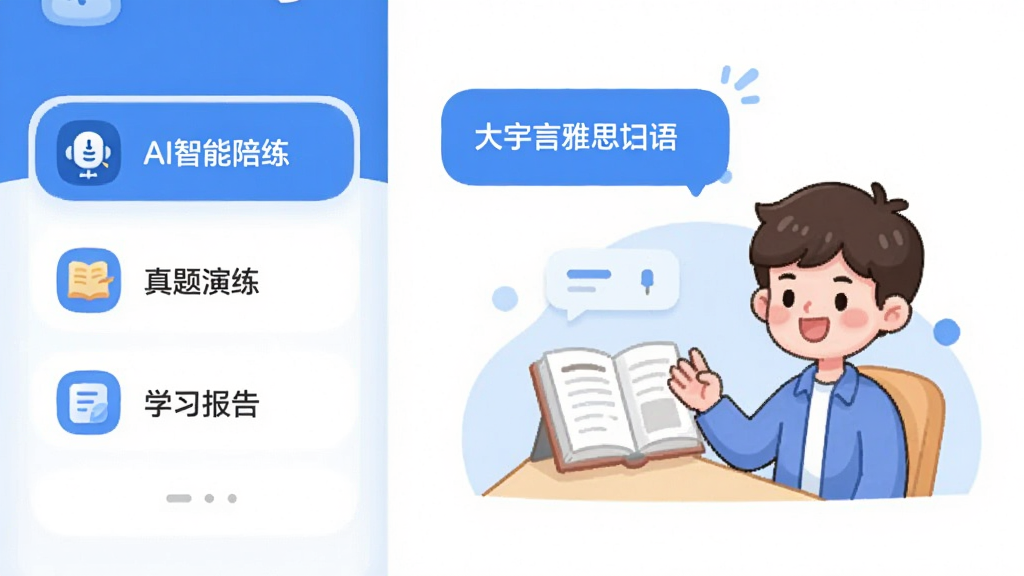 ��������˼����App�����棬����ǹ��ܲ˵��б���������AI����������������������������ѧϰ���桱�ȣ��Ҳ��ǵ�ǰ�Ի������Ŀ�ͨ�廭�����������¼�࣬����ɫ�Ͱ�ɫΪ��ɫ�������沼��������ͼ��Բ�󣬻��ʸɾ����޶���Ԫ�ء�