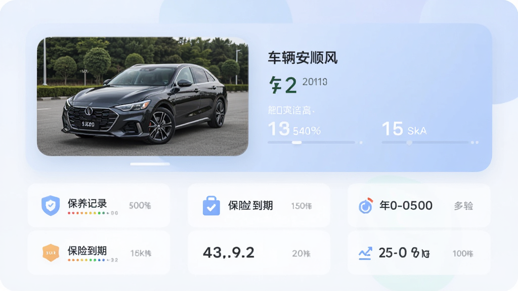 �ð�˳�糵��App�ĳ�������ҳ�棬չʾһ����������Ƭ����ϸ�������·��б�����¼�����յ��ں����ʱ����б���������ÿ�Ƭʽ��ƣ�ɫ����ͣ����ʸɾ����޶���Ԫ��