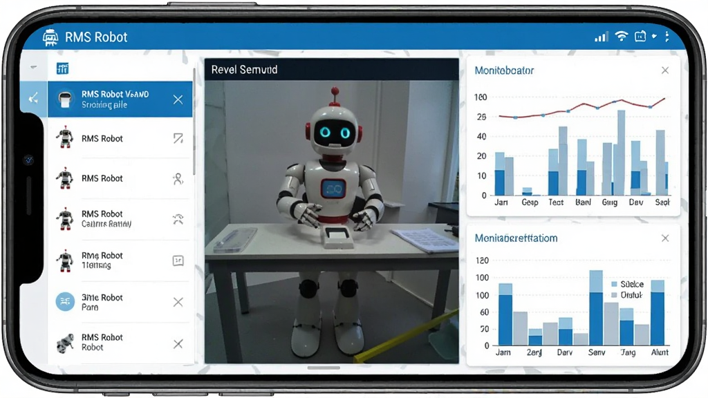 һ��չʾRMS Robot������������ֻ���ͼ������������ʾ�������б���ʵʱ��Ƶ����ͼ������ͼ�������ּ�࣬������ɫ�������������޶���Ԫ��