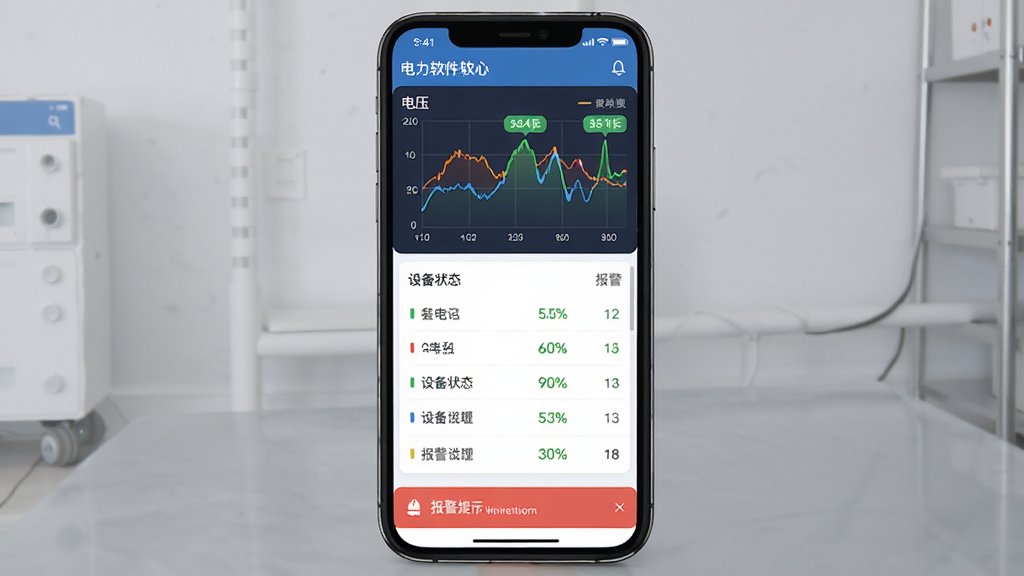 ��绢��������չʾ���棬����Ϊ�����ֻ���Ļ��ʾ��������Ǳ��̣������������Ϸ��ǵ�ѹ����ʵʱ����ͼ���м����豸״̬�б����·��Ǳ�����ʾ�������Ϊ�ִ���ƽ����ƣ�ϸ�ڰ�����ɫ���ݱ�ǩ��ͼ�����������ʸ���ɾ��޶���Ԫ��
