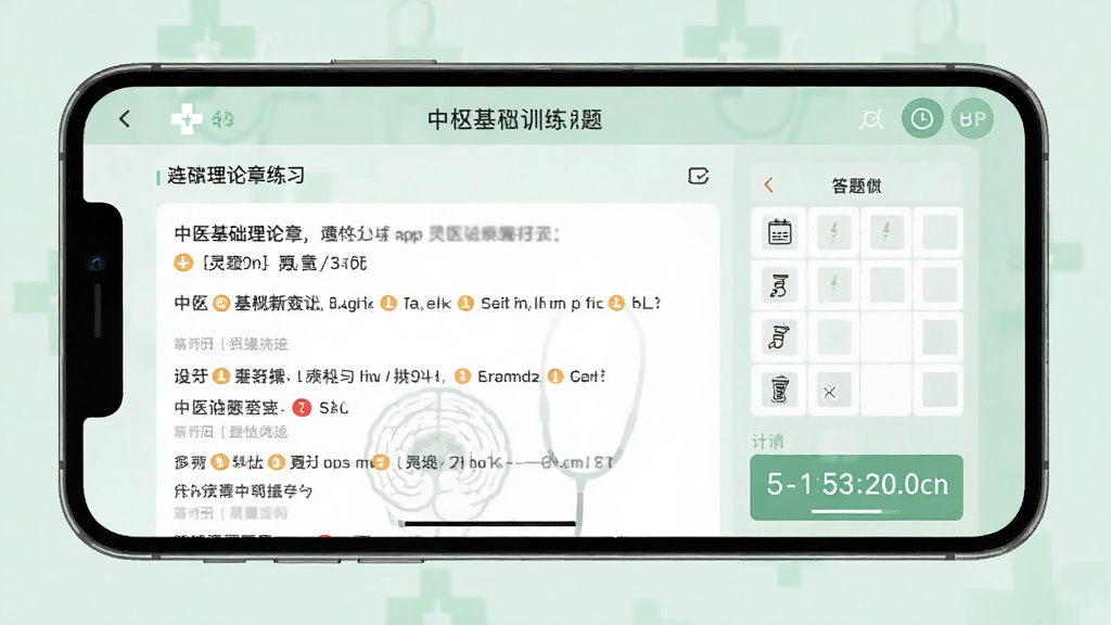 ����ҽѧApp���ѵ�����棬�ֻ���Ļ��ʾ��ҽ���������½���ϰ��Ŀ�������������࣬�Ҳ��д��⿨�ͼ�ʱ��������Ϊ����ɫҽ�Ʒ�񣬱�ƽ����ƣ����ʸɾ����޶���Ԫ��