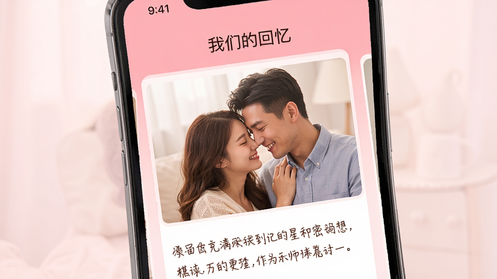 ��������app�����ͼ���ֻ���Ļ��ʾ����˽���ռ�ҳ�棬�Ϸ��С����ǵĻ��䡱���⣬�·������ۺ��պ���д���֣������ɫ������ܰ�������UI��Ƽ�����£����廭�ʣ��ɾ��޶���Ԫ��
