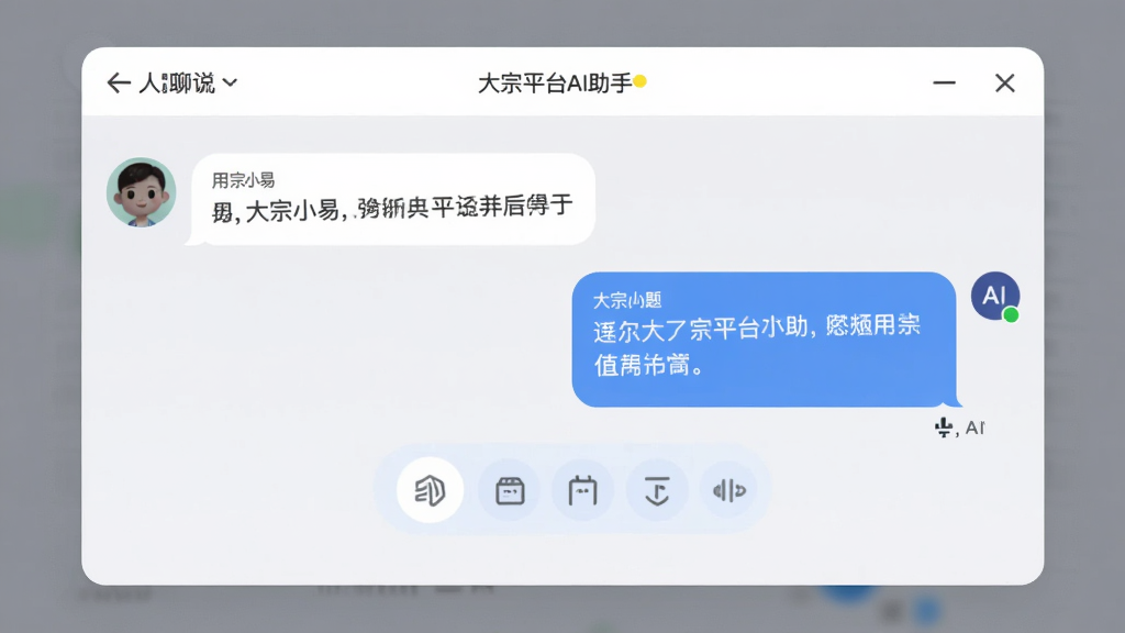 ����ƽ̨AI���֡�����С�ס����촰�ڽ�ͼ������Ϊ�Ի��������ʾ�û����⣬�Ҳ�ΪAI�ش𣬱���Ϊ��ͻ�ɫ�������࣬����Ѻã�ϸ������������ɾ�