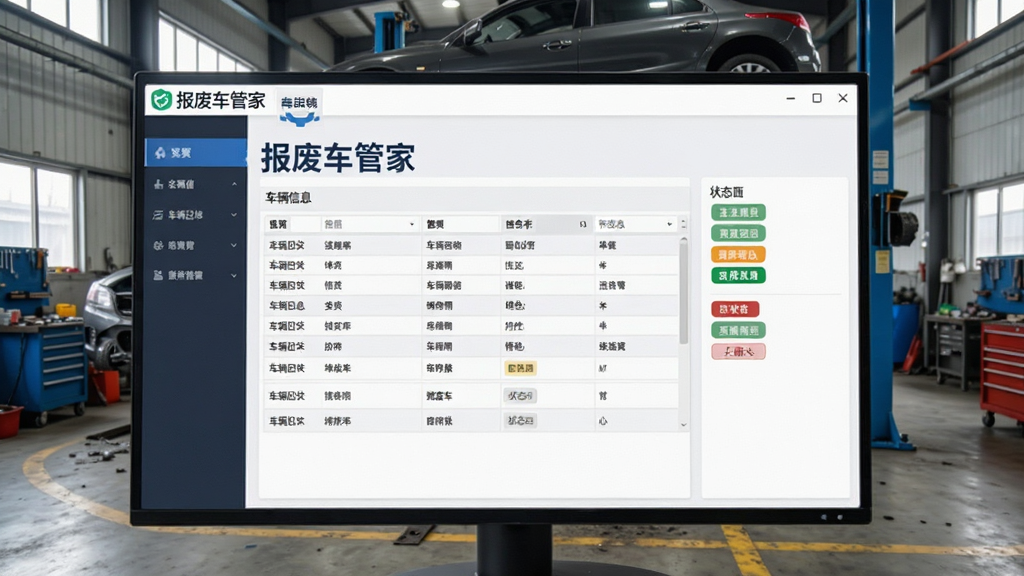 ���ϳ��ܼ���������չʾ������Ϊ�������յǼ�ҳ�棬����Ϊ��⳵�䣬�����������Ű���������дʵ��ϸ�ڰ���������Ϣ�����״̬��ǩ�����ʸ��壬���ֱ�ע�����ϳ��ܼҡ�