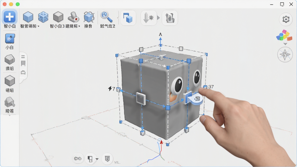 ��С��3D������ģ�������棬��ʾ��ק����ģ�ʹ�С�Ľ������̣������࣬ͼ������������ǳɫ�����ʸɾ���ϸ�ڱ��ֵ�λ