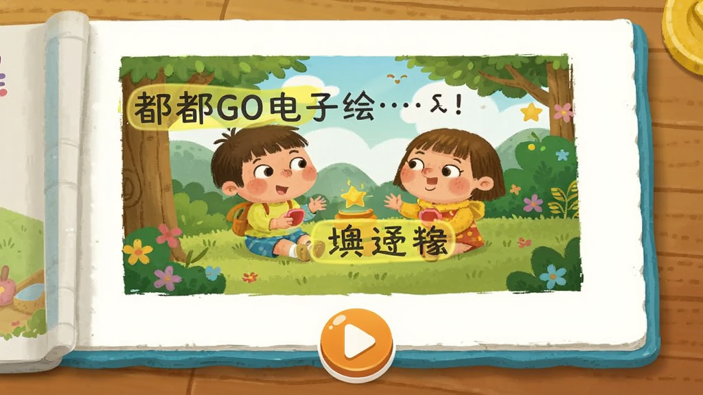 ����GO ���ӻ汾�Ķ����棬��ʾһҳ��ɫ��ͼ�����е���������֣��ײ��в��Ű�ť������Ϊľ��������������ů��ϸ���������޶���Ԫ��