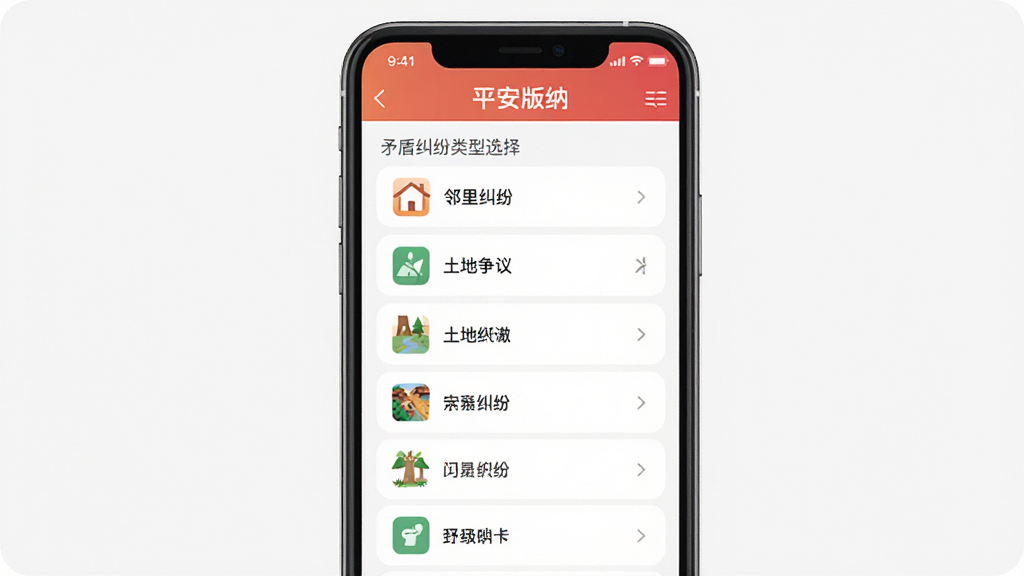 ƽ������app�¼��ϱ�����ҳ�棬����Ϊ�ֻ�������ʾì�ܾ�������ѡ���б��������б�ʽ���Ű�����������ƽ����ϸ�ڰ�����������ס����������顱��ѡ��ͼ�꣬���ʸɾ��޶���Ԫ��