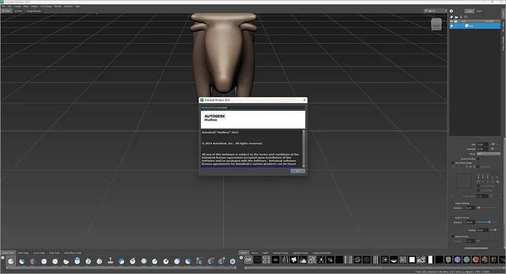 Autodesk Mudbox 2025���°����İ�20251.0 ֱװ�����н�ͼ