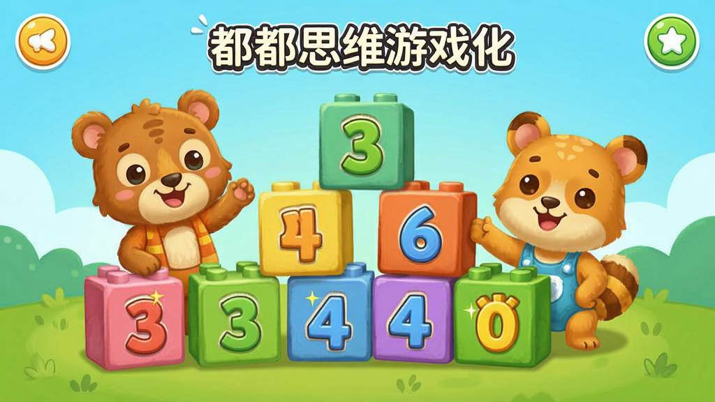����˼ά��Ϸ�����棬��ͨ�����ɫ����ɫ���ֻ�ľ����ͯ�Ѻò��֣��������÷�񣬸߻��ʣ��ɾ��������޶���Ԫ��