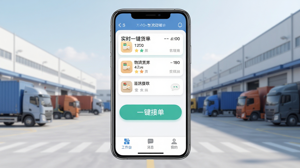 һ�������ֻ���Ļչʾ��������˾����APP���棬������ʾʵʱ��Դ�б����м�����Ŀ�ġ�һ���ӵ�����ť���ײ���������������̨����Ϣ���ҵģ������Ǽ�������԰����������������ˬ��ͼ��Բ�󣬻��ʸ��壬�ɾ��޶���Ԫ��