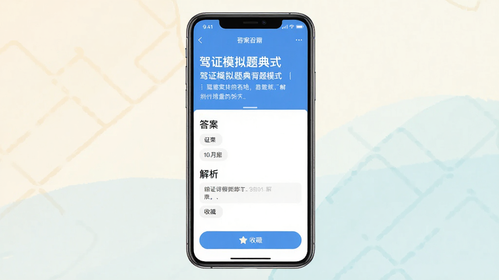 ��֤ģ����䱳��ģʽ���棬��Ŀ�·���ʾ�𰸺ͽ��������ղذ�ť���ֻ���Ļ���У��������ţ��޶���Ԫ�أ���������