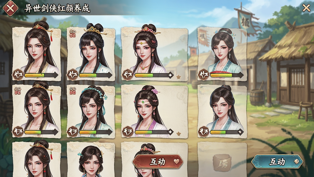 ���������������ɽ��棬��λ�ŷ�Ů�Խ�ɫ���棬����Ϊ��ɫ�б����Ű����룬���ΪΨ���ŷ磬ϸ�ڰ����øжȽ�������������ť������Ϊ��ׯ���������ʸ��壬�ɾ����޶���Ԫ��