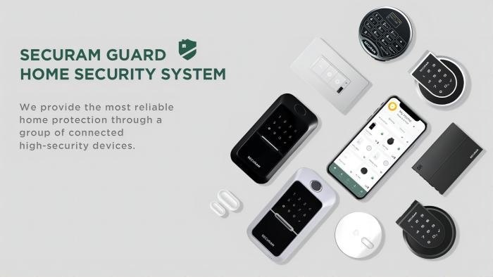 SECURAM Guard 安卓版 功能界面