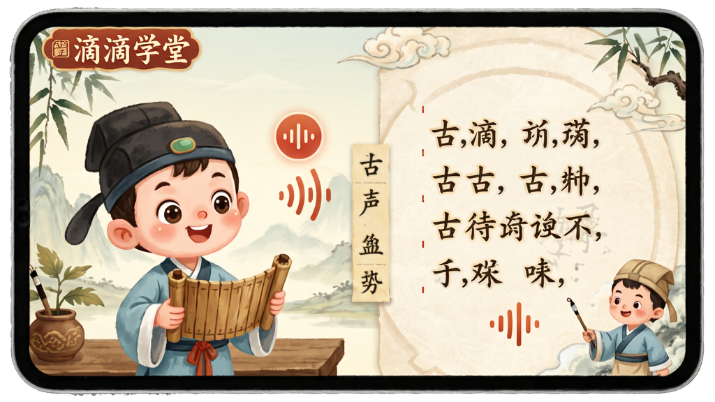 �ε�ѧ�� ��ʫ��������ѧϰ���棬��ͯ���Ŷ����ʶ���ʫ������Ϊ��ද���Ҳ����֣�����й���ͯȤ��ϸ�ڰ�����ʫ���֡���ͨʫ�����������ͼ�꣬����ϸ�壬�ɾ����޶���Ԫ��