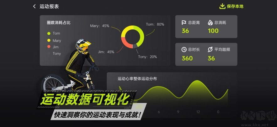 攸视竞技 智能骑行软件 安卓版