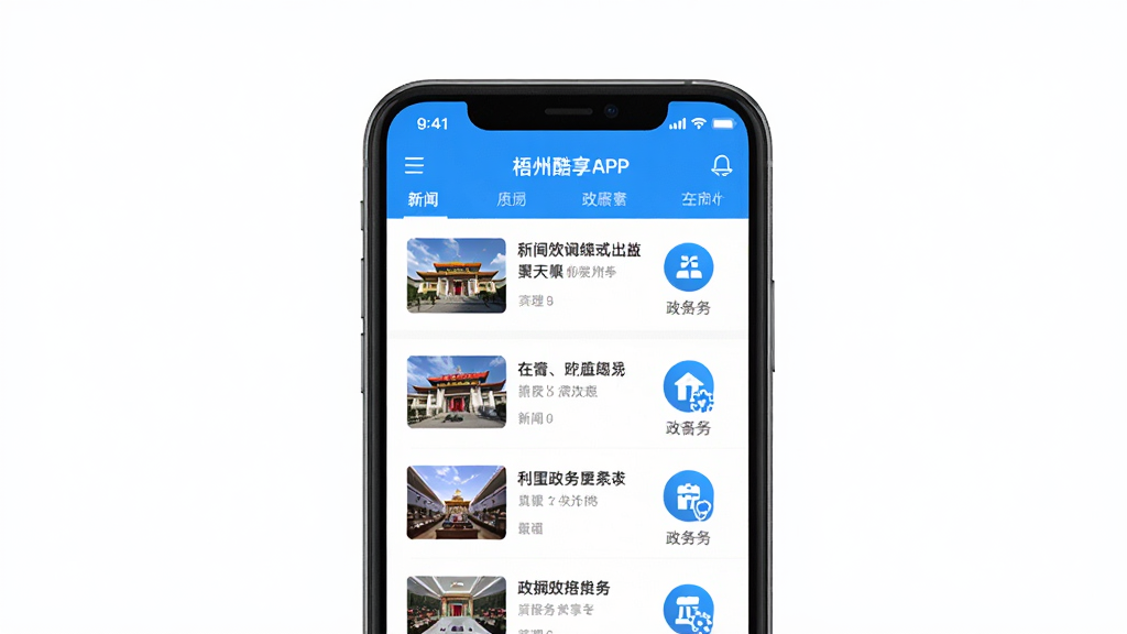 ���ݿ���APP����չʾ���ֻ���Ļ����ʾ������Ѷ�б����������ͼ�꣬����������ɫ�����񣬱�ƽ����ƣ����廭�ʣ��ɾ��޶���Ԫ��