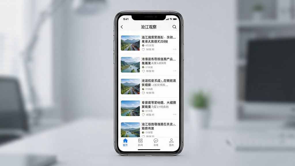 �ֻ���Ļչʾ�����۲�APP������Ѷ���棬����Ϊ�ֻ�����ͼ�����־��У��Ű��࣬����ִ��Ƽ��У�ϸ�ڰ������ű����б��͵ײ��������������������ɾ����޶���Ԫ��