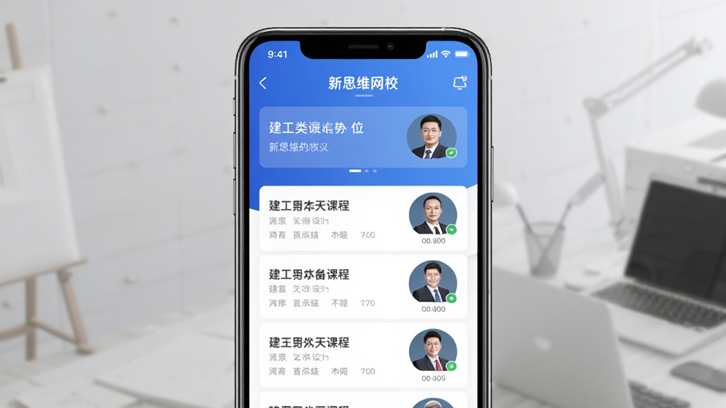 ��˼ά��УAPP����չʾ���ֻ���Ļ����ʾ������γ��б��ͽ�ʦͷ�񣬲����������Ű����룬���������ϸ�ھ��£����ʸ��壬�ɾ��޶���Ԫ��