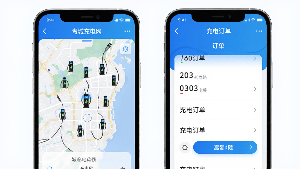 �ൺ��Ͷ�����App����չʾ���ֻ���Ļ��ʾ���׮��ͼ���綩��ҳ�棬��ɫ�Ƽ���񣬸ɾ����࣬���廭��