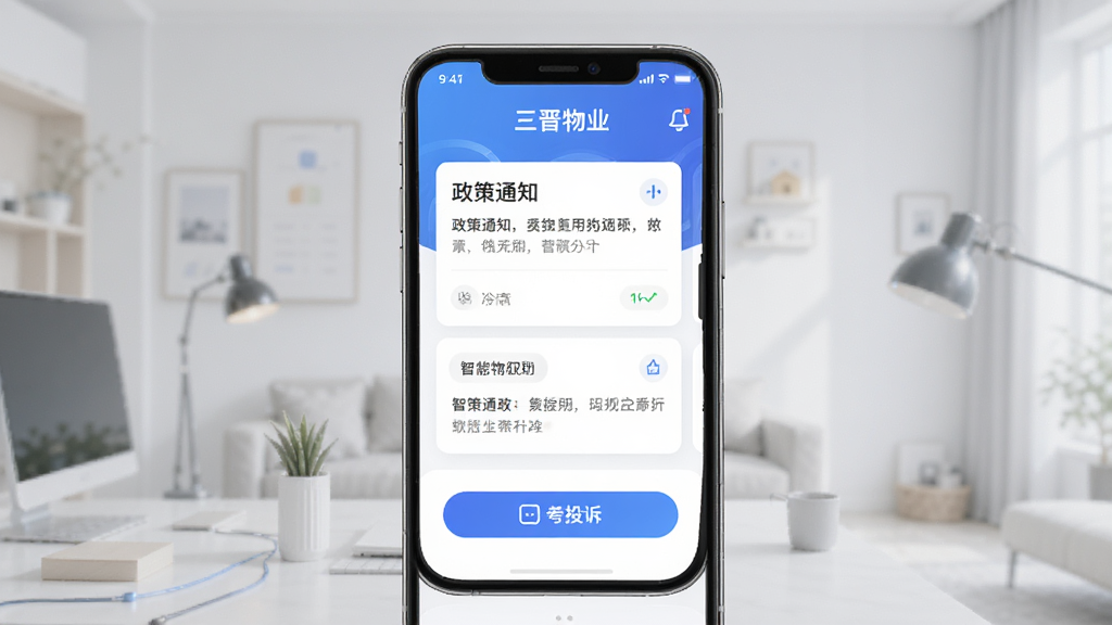 ������ҵAPP����չʾ������Ϊ�ֻ���Ļ��ʾ�ǻ���ҵƽ̨��ҳ�����־��У��Ű��࣬����ִ��Ƽ��У�ϸ�ڰ�������֪ͨ��Ƭ��Ͷ�߰�ť�������������ɾ��޶���Ԫ��