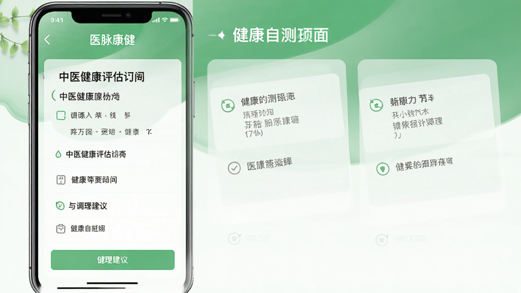 ҽ������App�����Բ�ҳ���ͼ���ֻ���Ļ��ʾ��ҽ���������ʾ���������飬������ɫ��������Ű棬�ɾ��޶���Ԫ�أ����廭��