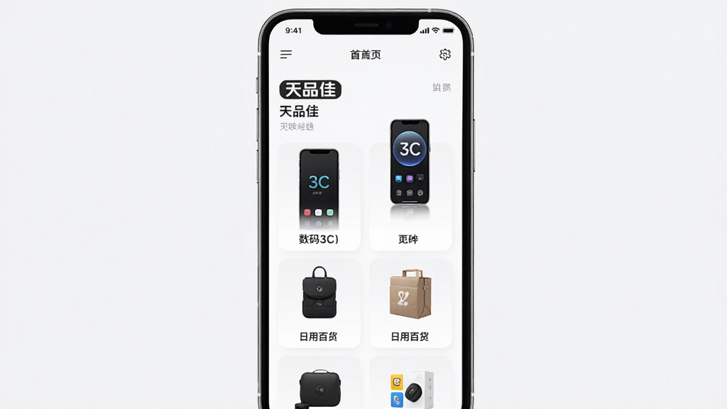 ��Ʒ�� ����APP ��ҳ���� չʾ����3C�����ðٻ���Ʒ �������� �Ű����� �ִ���Լ��� ϸ�ھ��� �������� �ɾ� �޶���Ԫ��