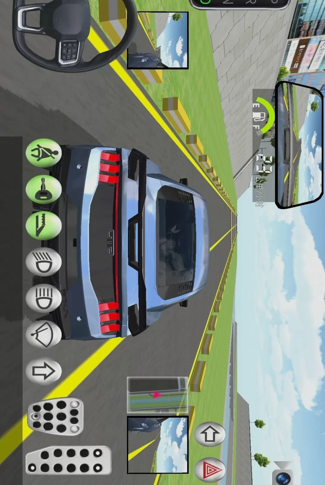 3D��ʻ�γ̣�����1.0.0 ��ʵ��ʻģ�����н�ͼ