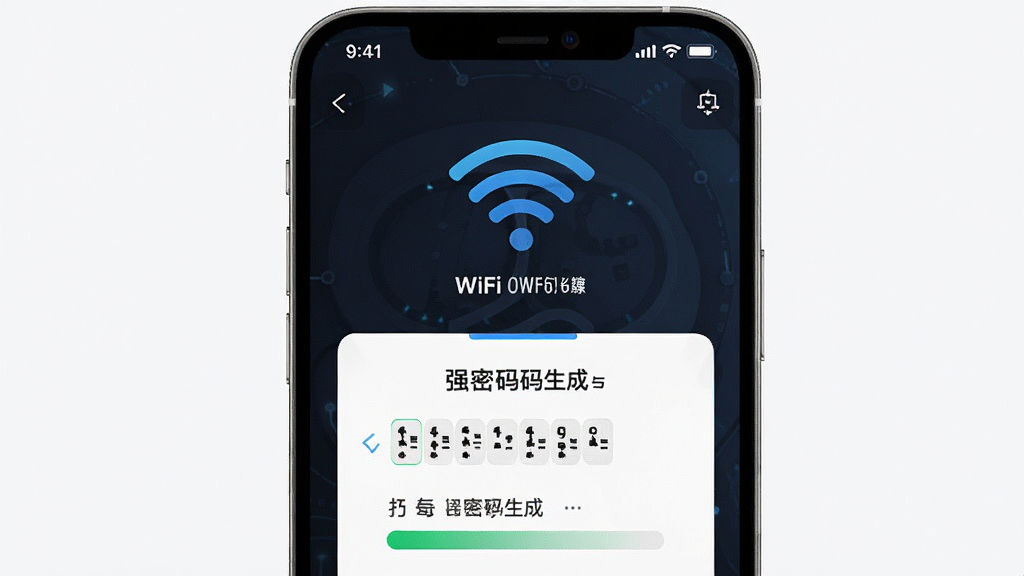 WiFi�����ܳ���Ӧ�ý���չʾ������Ϊ�ֻ���Ļ��ʾ���������ݺ�ǿ��������ҳ�棬���־��У��Ű�����������Լ�Ƽ��У�ϸ�ڰ���WiFi�ź�ͼ��������ַ������ʸ��壬�ɾ����޶���Ԫ��