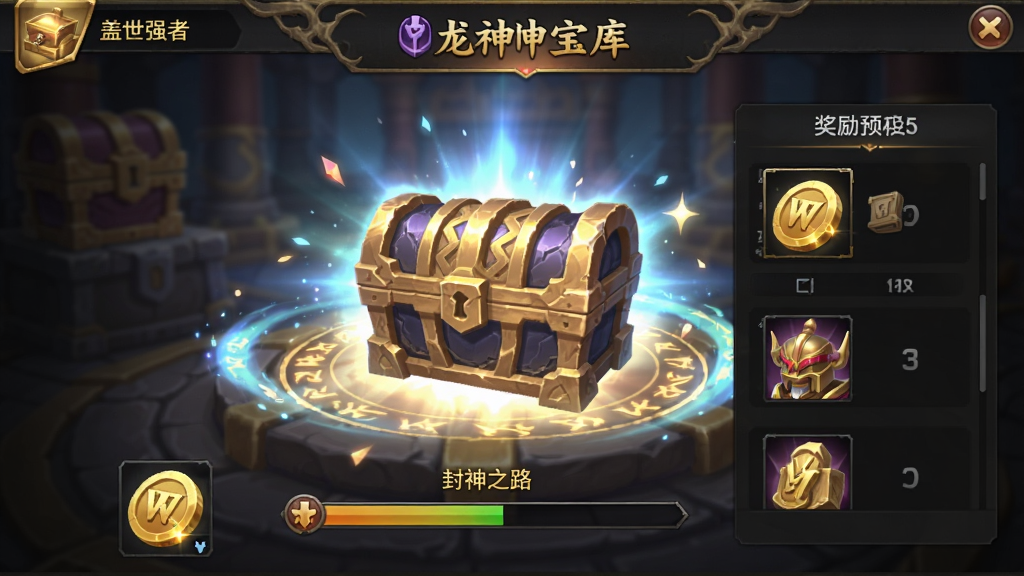 ����ǿ����Ϸ�����񱦿���棬����Ϊ���⿪������������Ϊ���б��������ܹ�Ч���Ű�Ϊ���ε�����񣬷��Ϊ�������ã�ϸ�ڰ���ֱ����ͼ�ꡢ����֮·������������Ԥ���б������ʸ��塢�ɾ����޶���Ԫ��