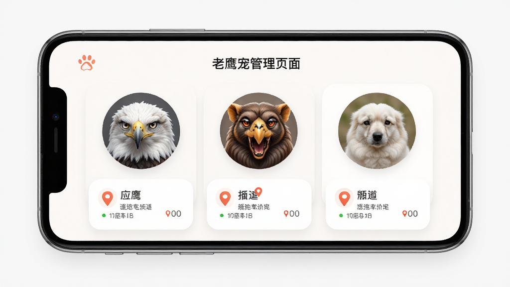 ��ӥ����APP���������ҳ�棬�ֻ���Ļ��ʾ��ֻ��ͬ����ͷ������Զ�λ��Ƭ������Ϊǳɫ��Լ��񣬲����������Ű����룬ϸ�ھ��£����ʸ��壬�ɾ��޶���Ԫ��