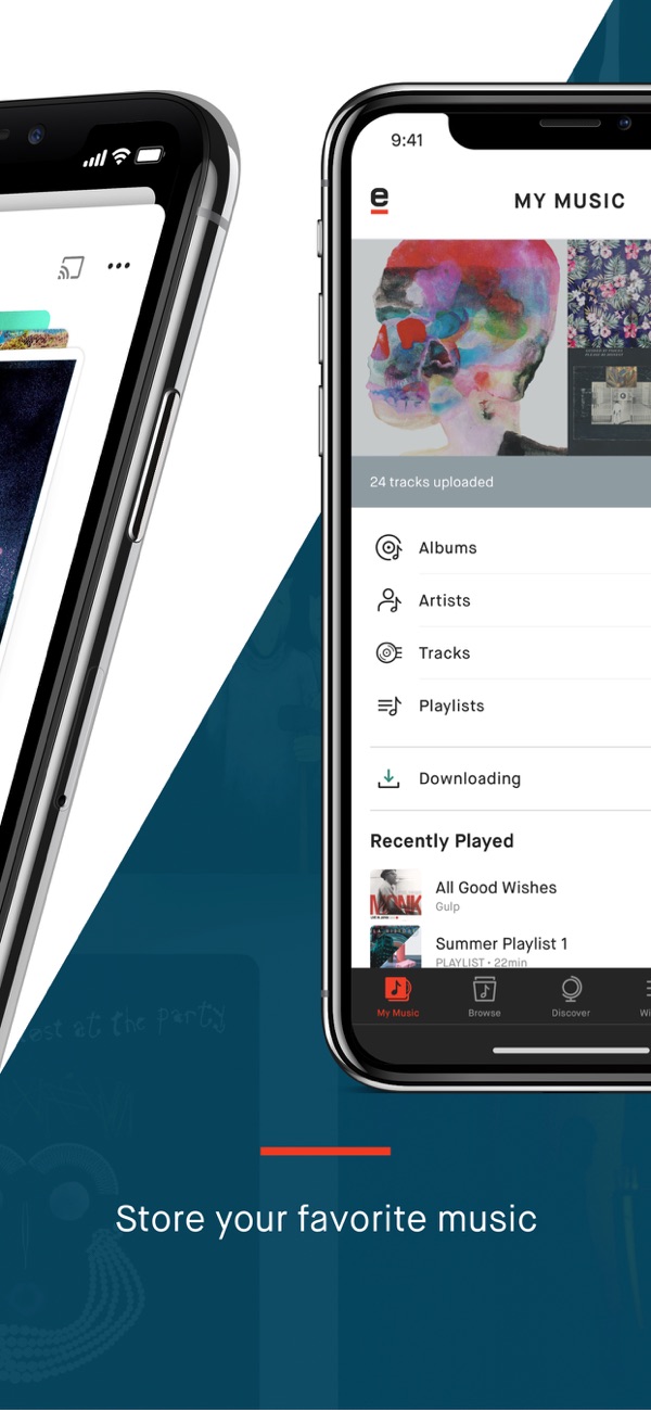 Emusic Lite 功能界面 操作截图