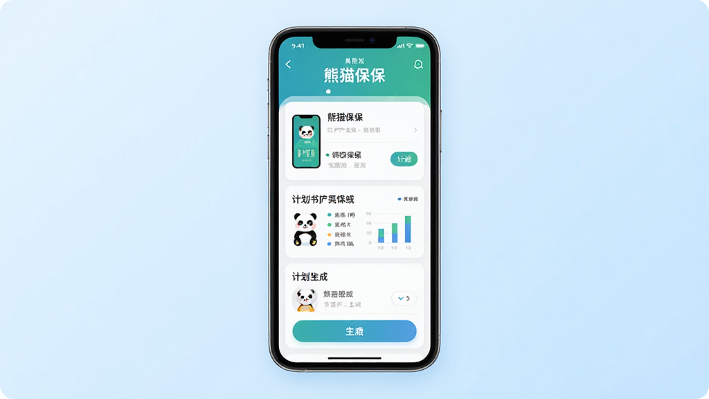 ��è����APP����չʾ���ֻ���Ļ�г��ֱ��ղ�Ʒ�б��ͼƻ�������ҳ�棬����Ϊһ����ֱ���õ������ֻ�������Ϊ����ǳ��ɫ���䣬��Ļ�����������ɼ�����è���������������־��У����Ϊ�ִ���ƽ��UI��ƣ�ϸ�ڰ���ͼ�ꡢ��ť��ͼ�������ʸ��壬�ɾ����޶���Ԫ��