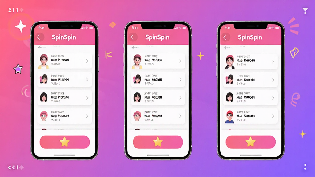 SpinSpin��˿�����������������Ͻ��䱳�����ֻ�������ʾ�ʴ��б������Ǵ��Ͱ�ť�������Ű����룬���������ᣬ���������ɾ�