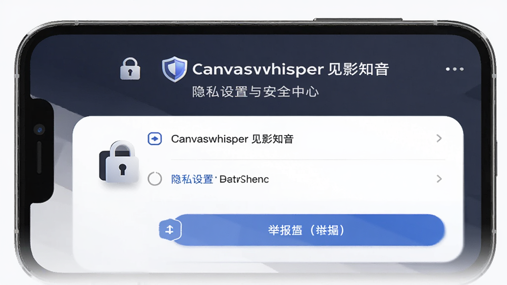 canvaswhisper ��Ӱ֪�� ��˽�����밲ȫ���Ľ��棬����Ϊ�ֻ���Ļչʾ�ɼ���Χѡ��;ٱ���ť�����ּ�࣬�Ű����룬������ذ�ȫ��ϸ�ڰ�������ͼ��Ͷ���Ԫ�أ������������ɾ����޶���Ԫ��