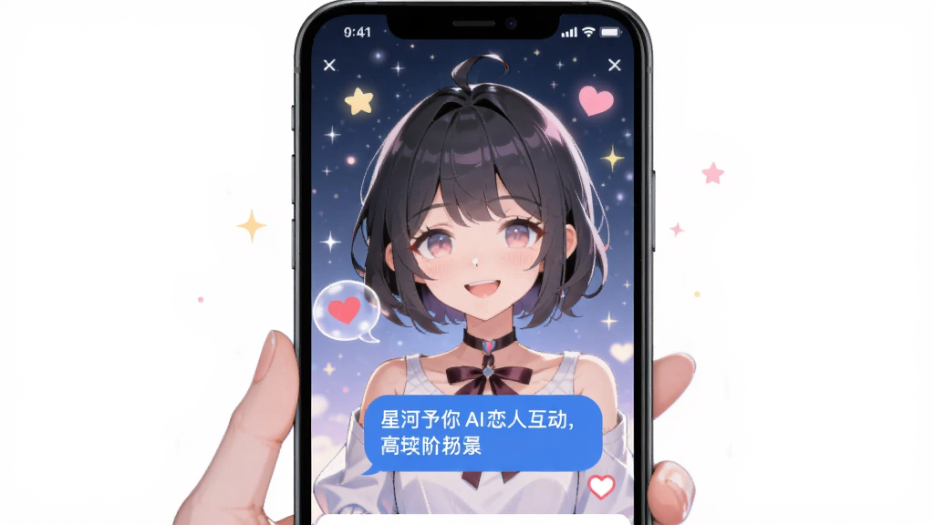 �Ǻ�����AI���˻�������������Ϊ�ֻ���Ļ��AI��ɫ΢Ц�Ի�������Ϊ����չʾ���Ű���ˬ��������Ԫ����ϵ��ϸ�ڰ��������������ǹ���Ч�����ʸ��壬�ɾ����޶���Ԫ��