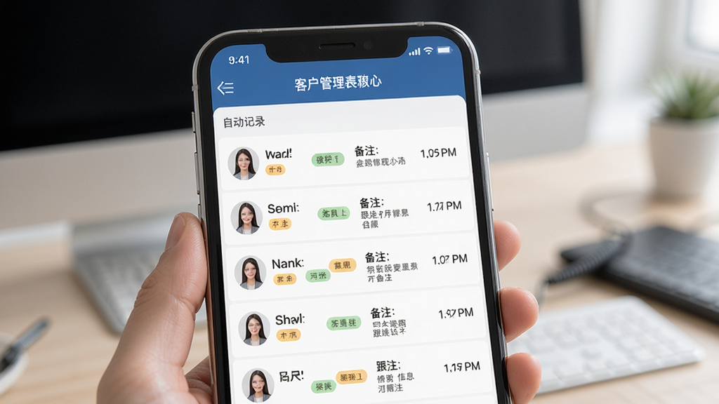 �Զ����ſͻ��������棬��ʾ�ͻ��б��͸�����¼������Ϊ�ֻ���Ļչʾ�ͻ��������ܣ�����Ϊ�б�ʽ�Ű棬���Ϊ��ˬ����磬ϸ�ڰ����ͻ���������Ǳ�ǩ����ע��Ϣ������ʱ�䣬���ʸ��壬�ɾ����޶���Ԫ��