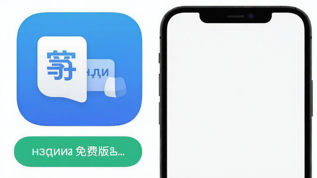 俄语翻译通 免费版 手机应用界面 主体为应用图标和翻译按钮 布局上下结构 排版清爽 风格简约 细节包含俄文和中文文字 画质清晰 干净 无多余元素